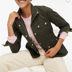 Jcrew field jacket / women’s medium